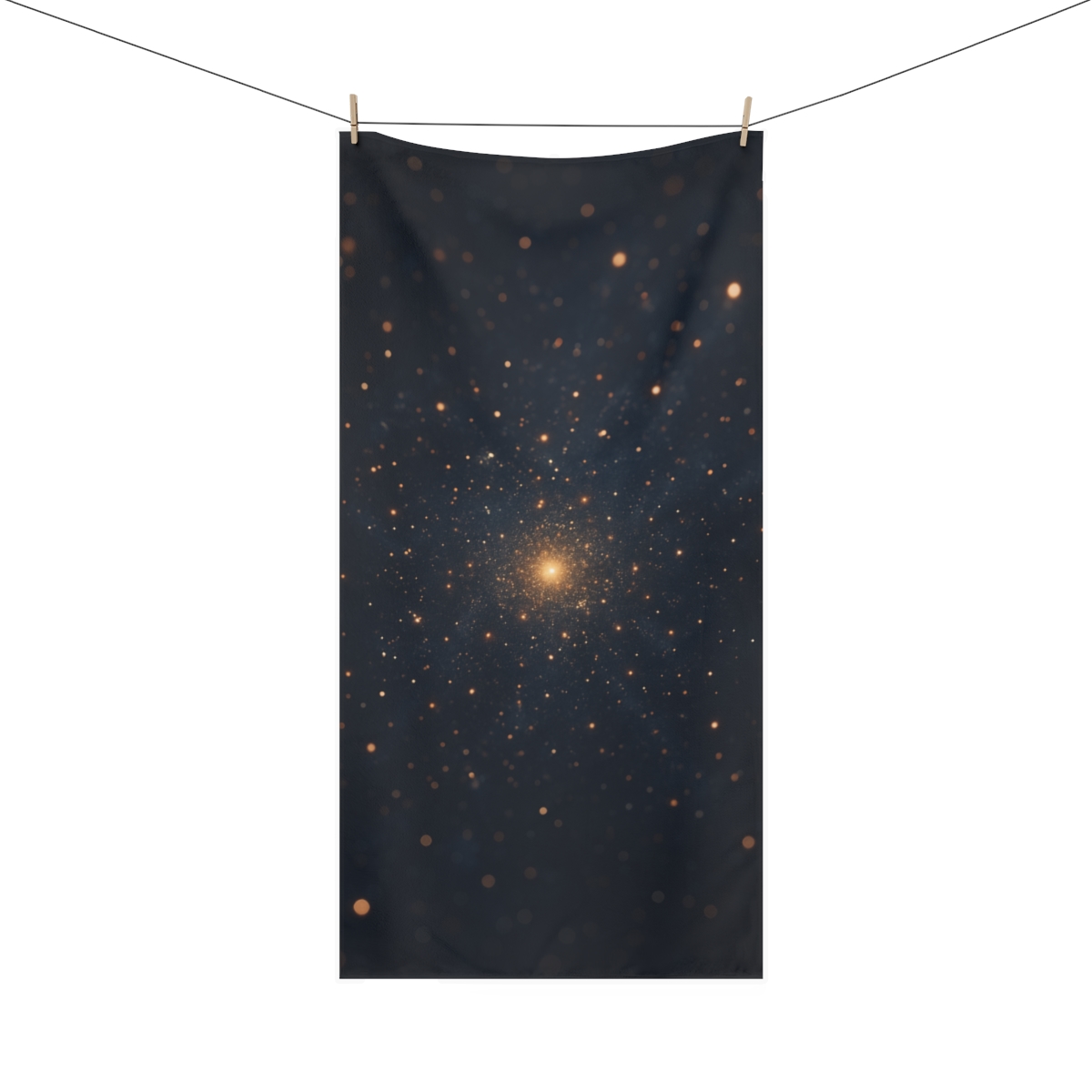 Starburst Velvet Field decorative home towels
