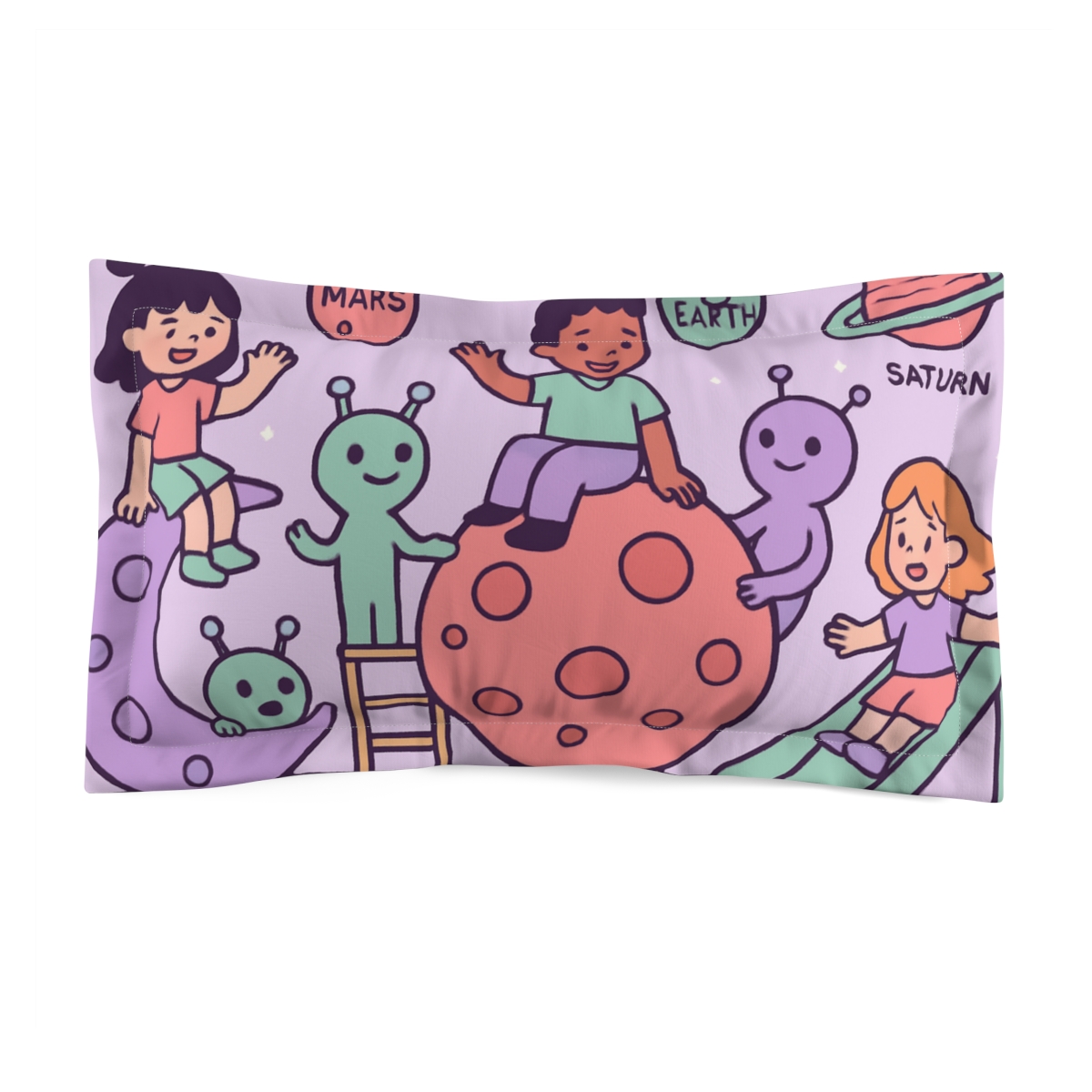 Stardust Playground soft plush pillows