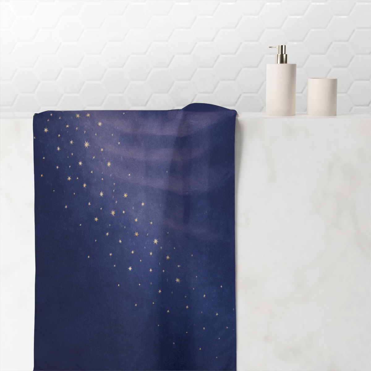 Starfall Veil Mosaic stylish beach towels