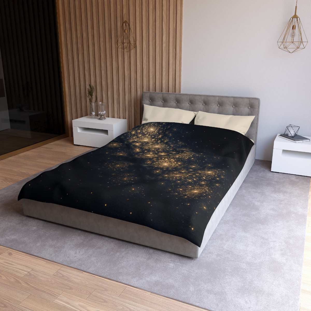 Starfield Mosaic Cascade trendy bedroom duvets