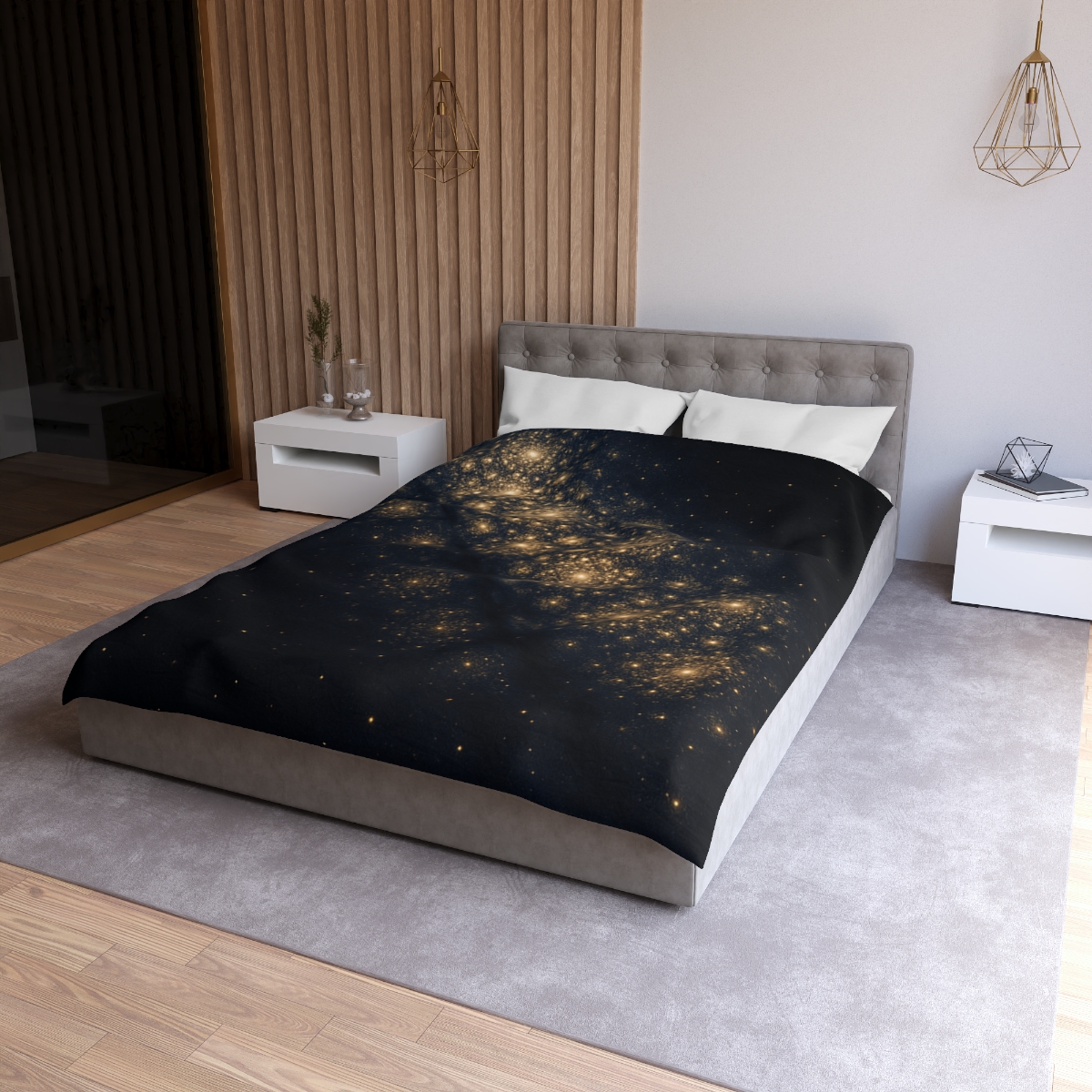 Starfield Mosaic Cascade trendy bedroom duvets