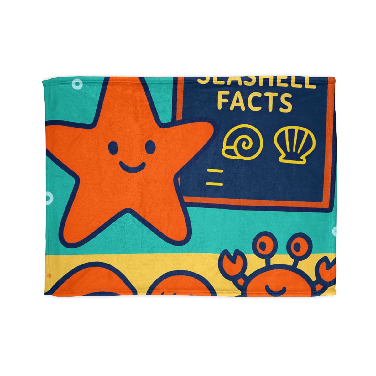 Starfish Science Class trendy patterned blankets