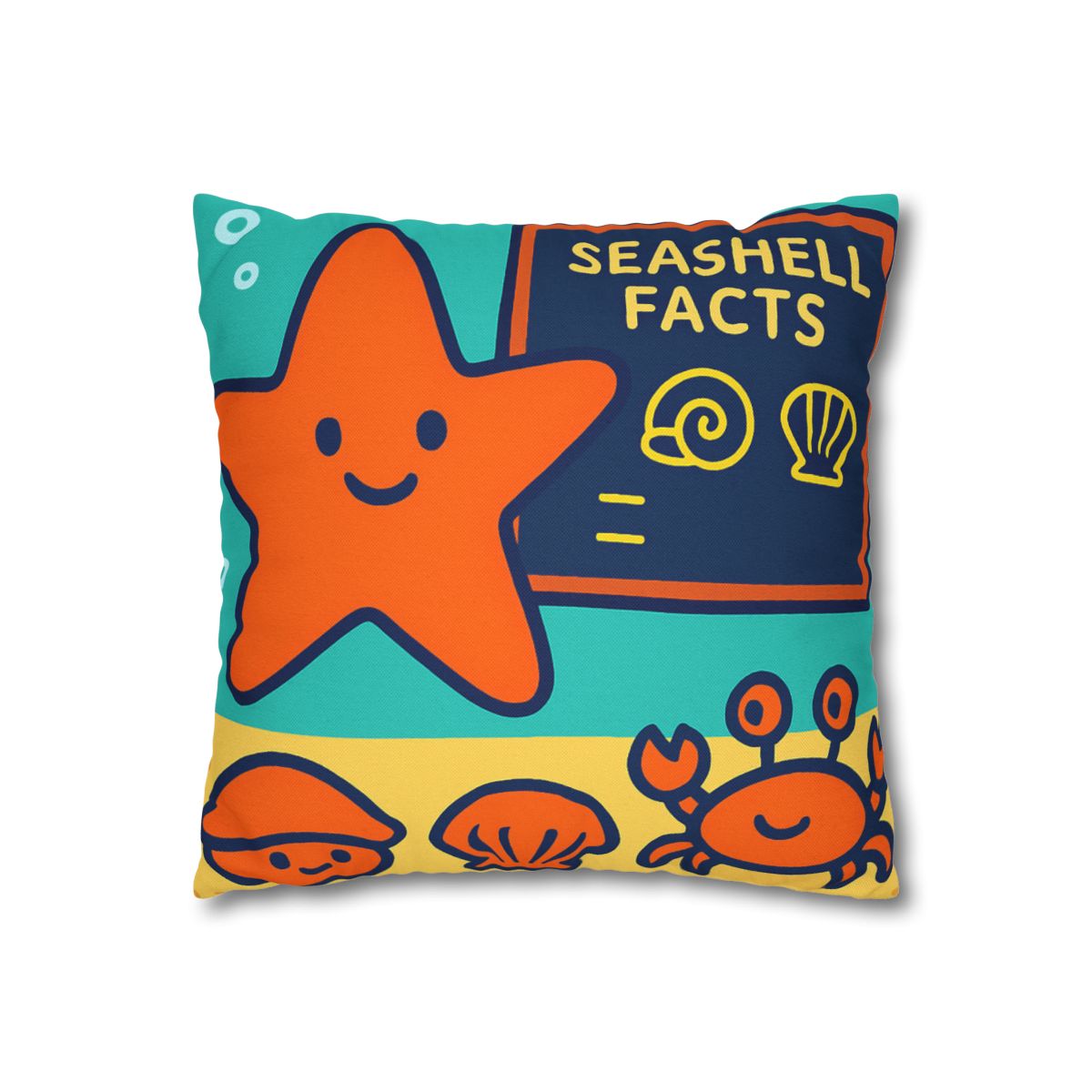 Starfish Science Class stylish decorative pillowcases