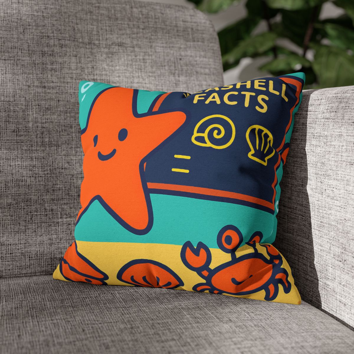 Starfish Science Class stylish decorative pillowcases
