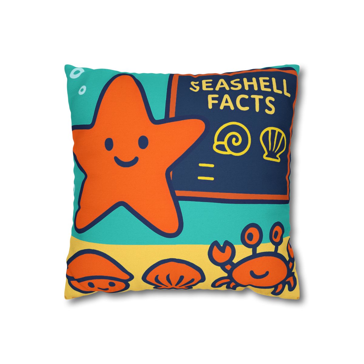 Starfish Science Class stylish decorative pillowcases
