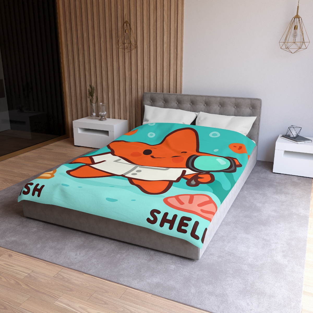 Starfish Science Explorer stylish duvet covers
