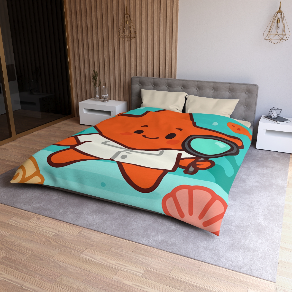 Starfish Science Explorer stylish duvet covers