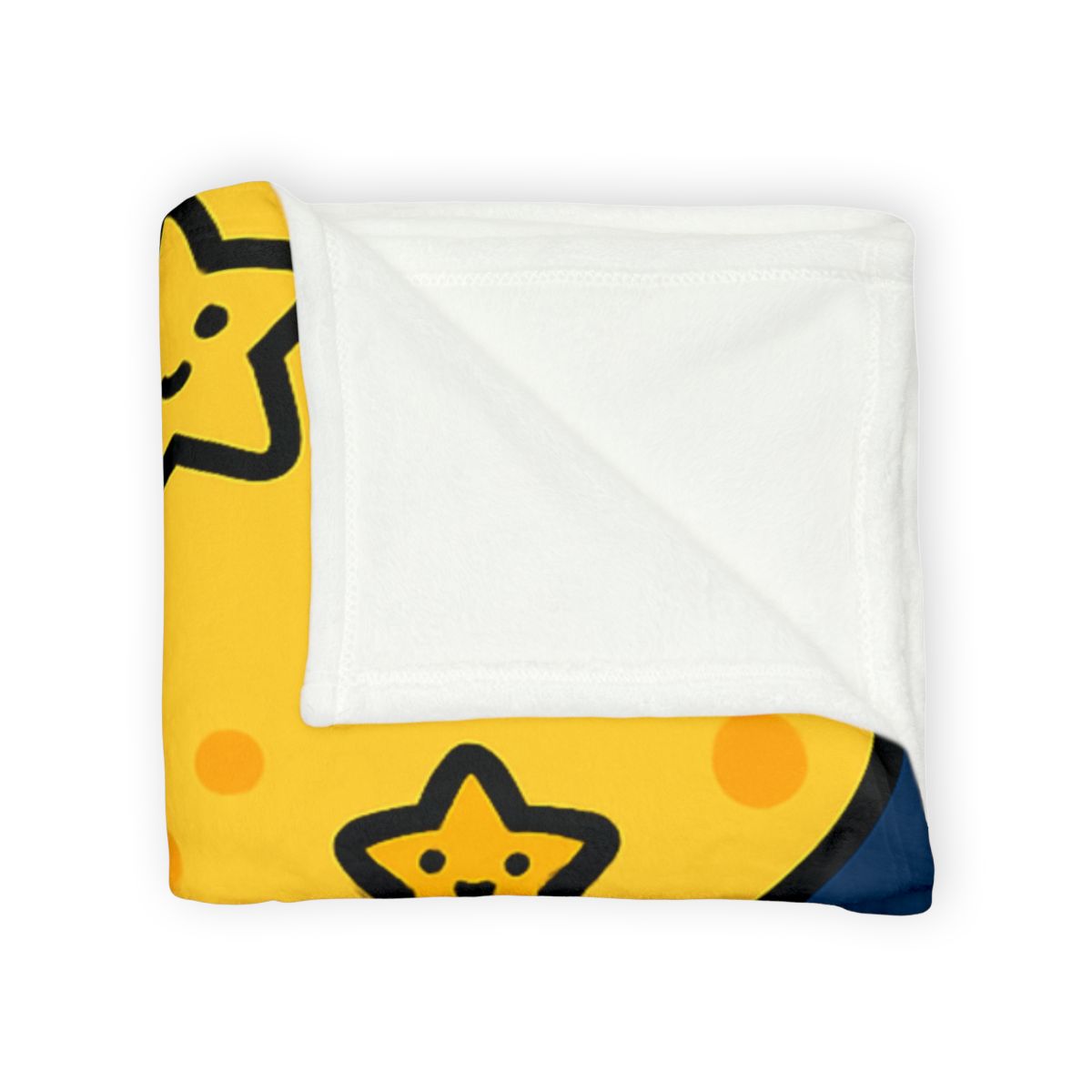 Stargazer Fox In The Moon Meadow personalized cozy blankets