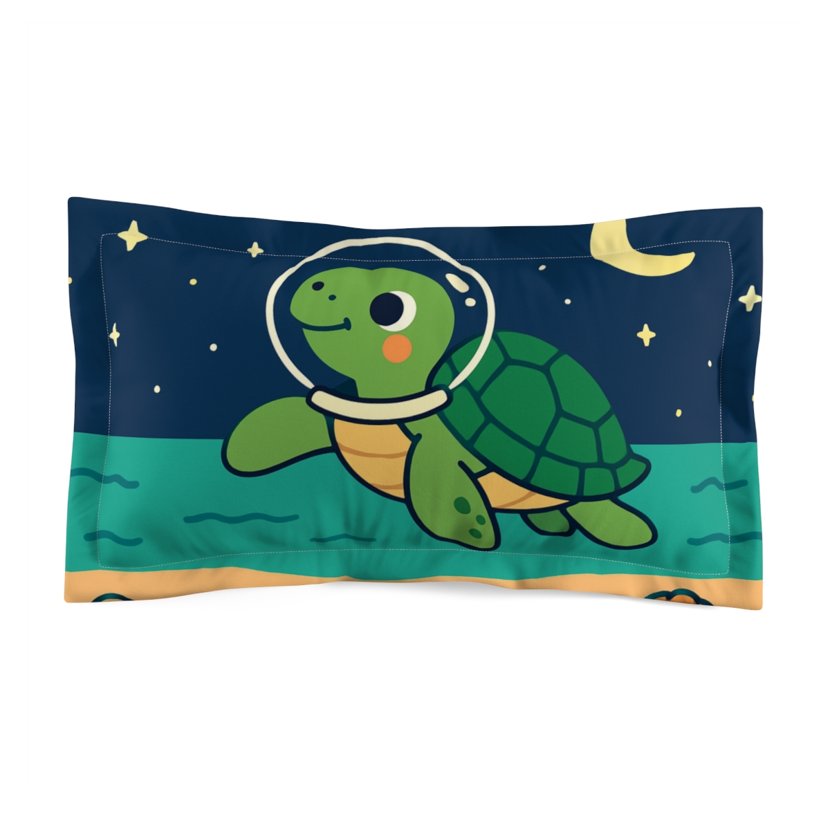Stargazer Sea Turtle gift pillows for home