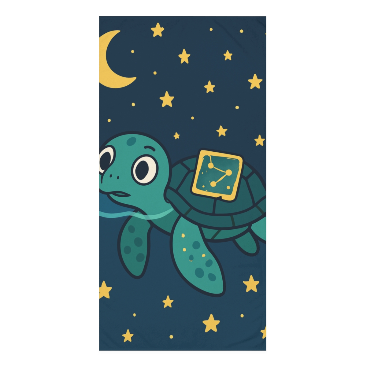 Stargazer Sea Turtle decorative home towels