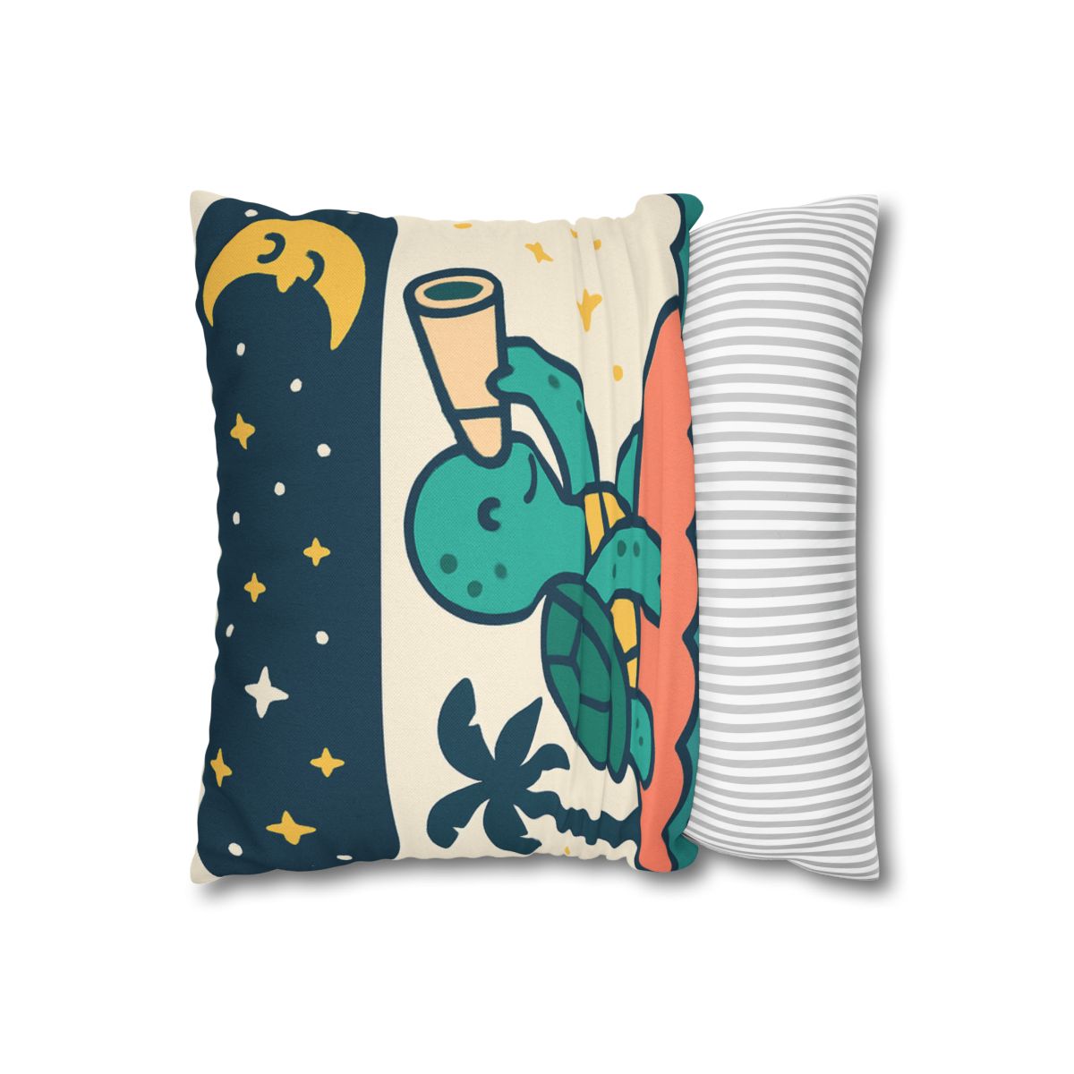 Stargazer Sea Turtle Adventure comfortable bedding pillow covers