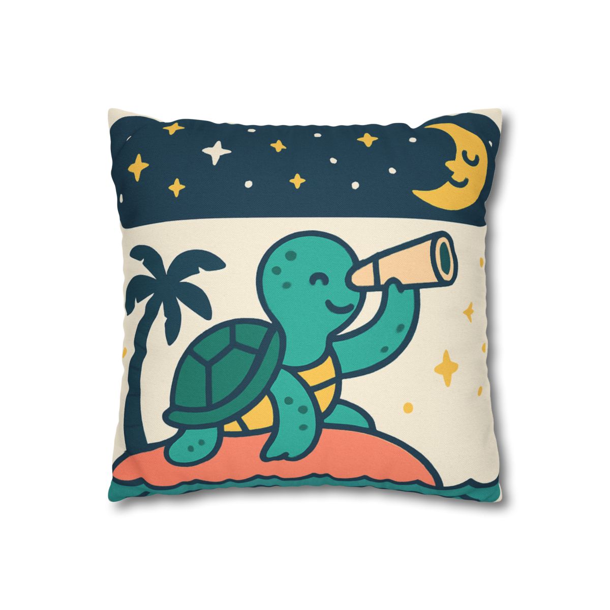 Stargazer Sea Turtle Adventure comfortable bedding pillow covers