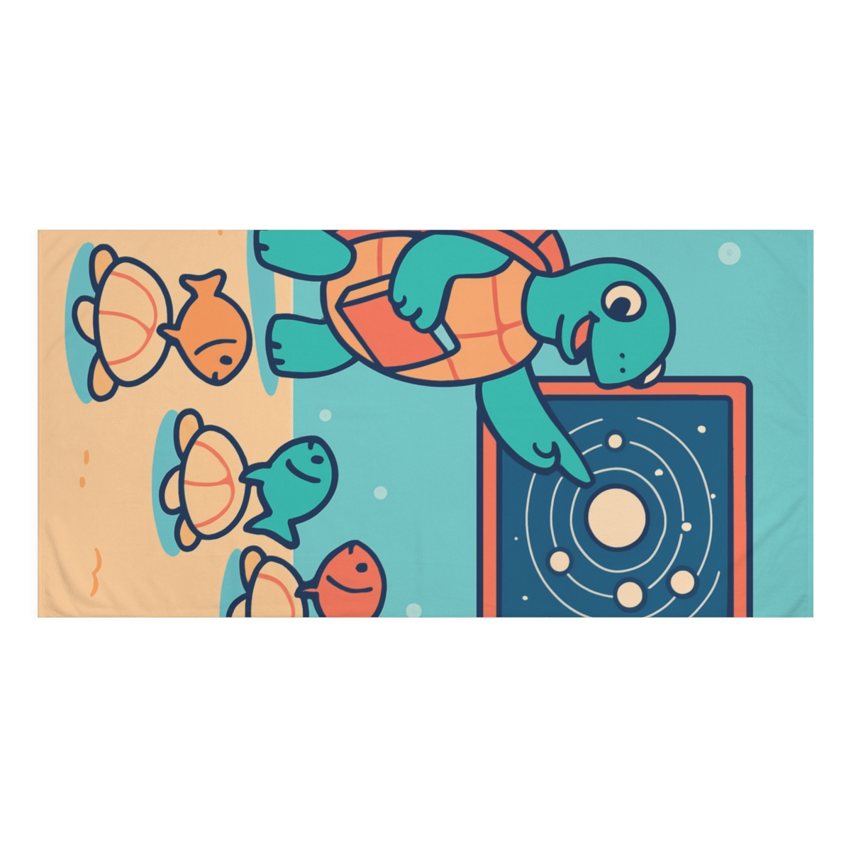 Stargazer Sea Turtle Classroom decorative home towels