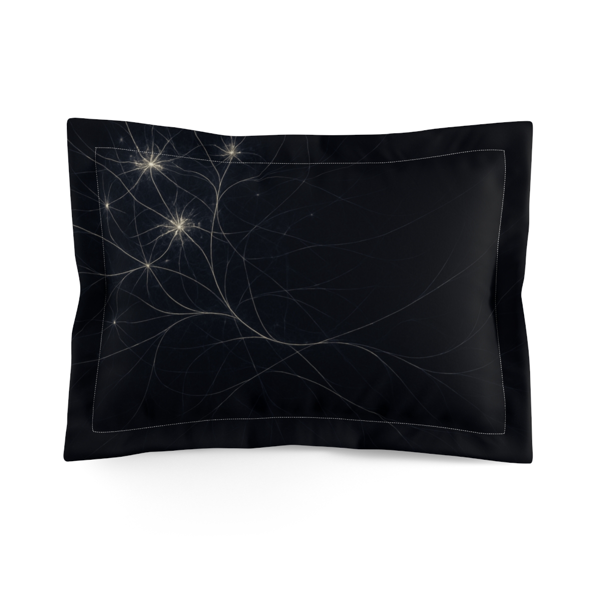 Starlace Fractal Veil designer printed pillows