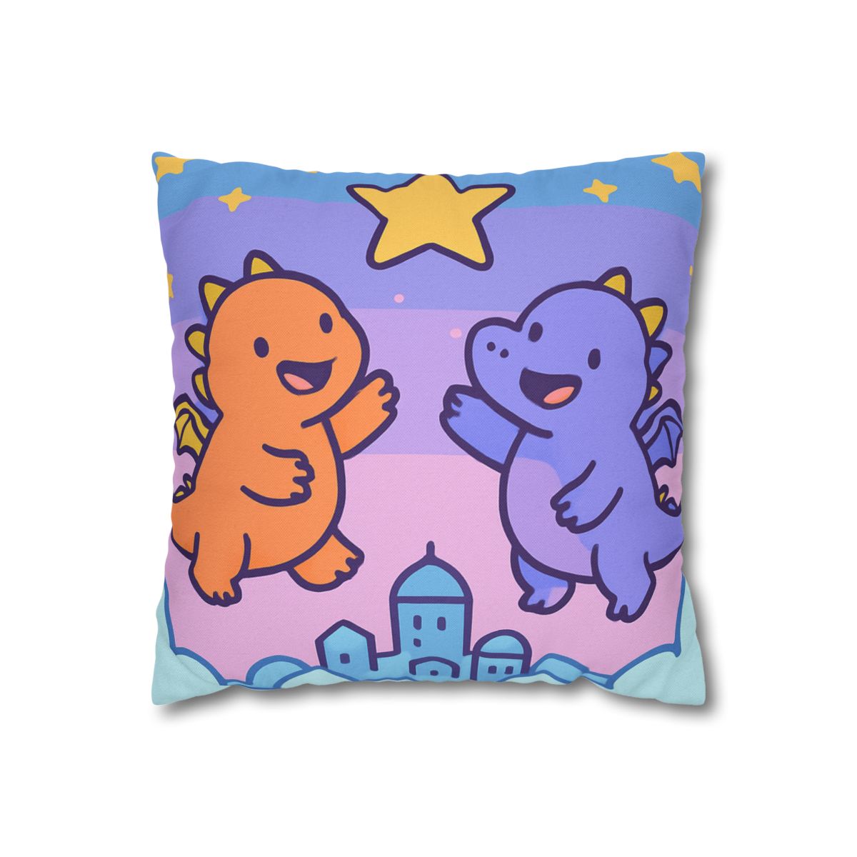 Starlight Cloud City Dragons personalized pillow covers