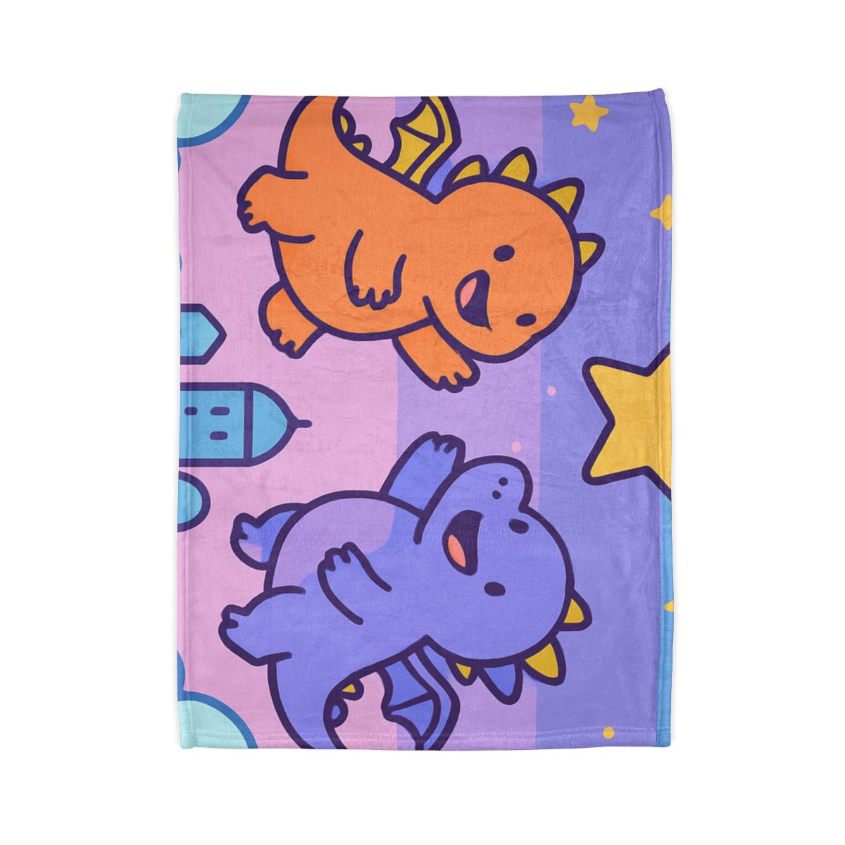 Starlight Cloud City Dragons trendy patterned blankets