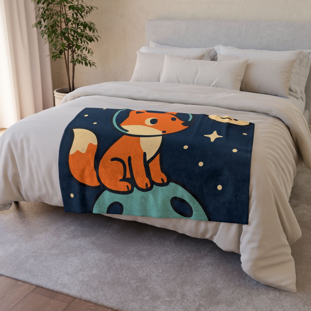 Starlight Explorer Fox warm winter blankets