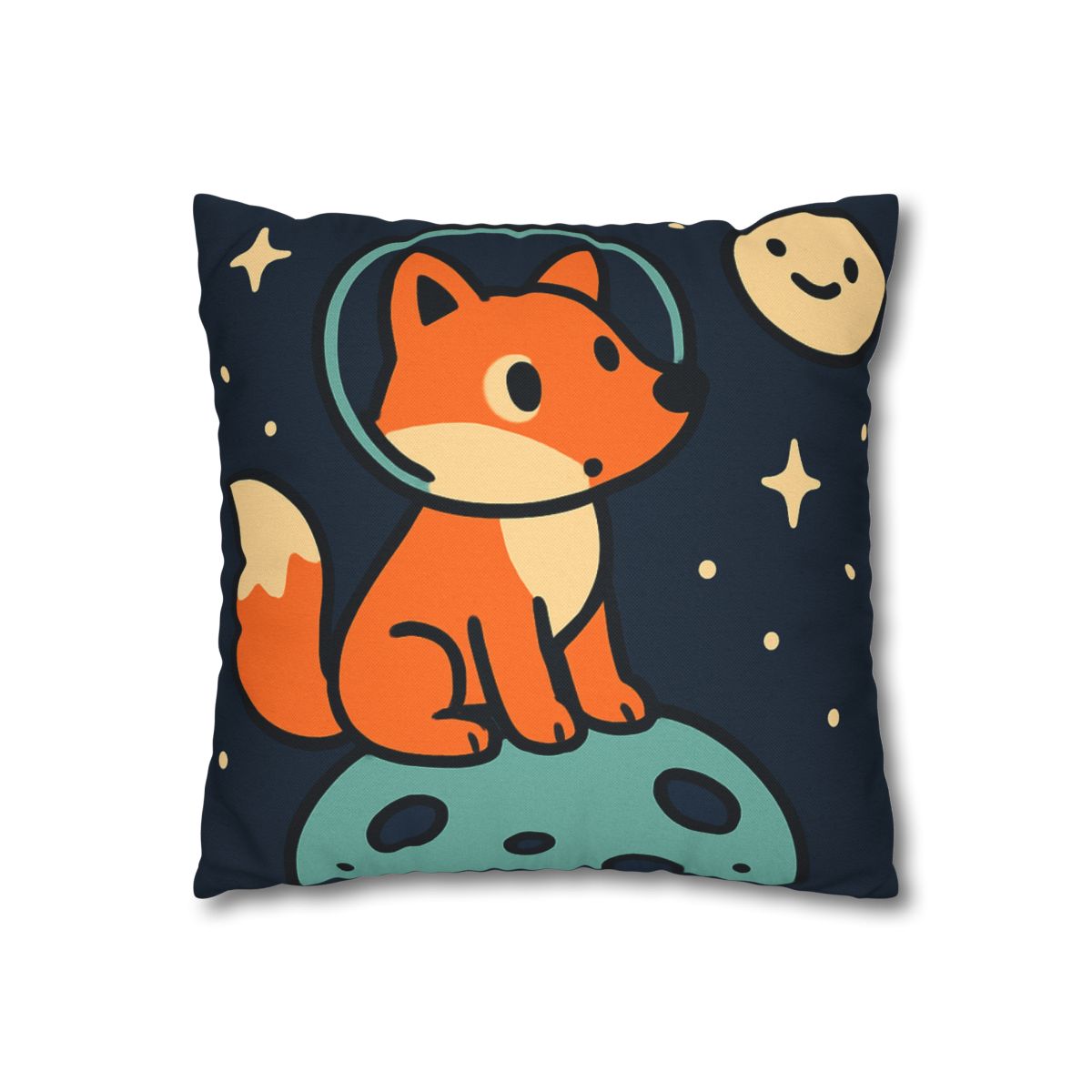 Starlight Explorer Fox unique gift pillow cases