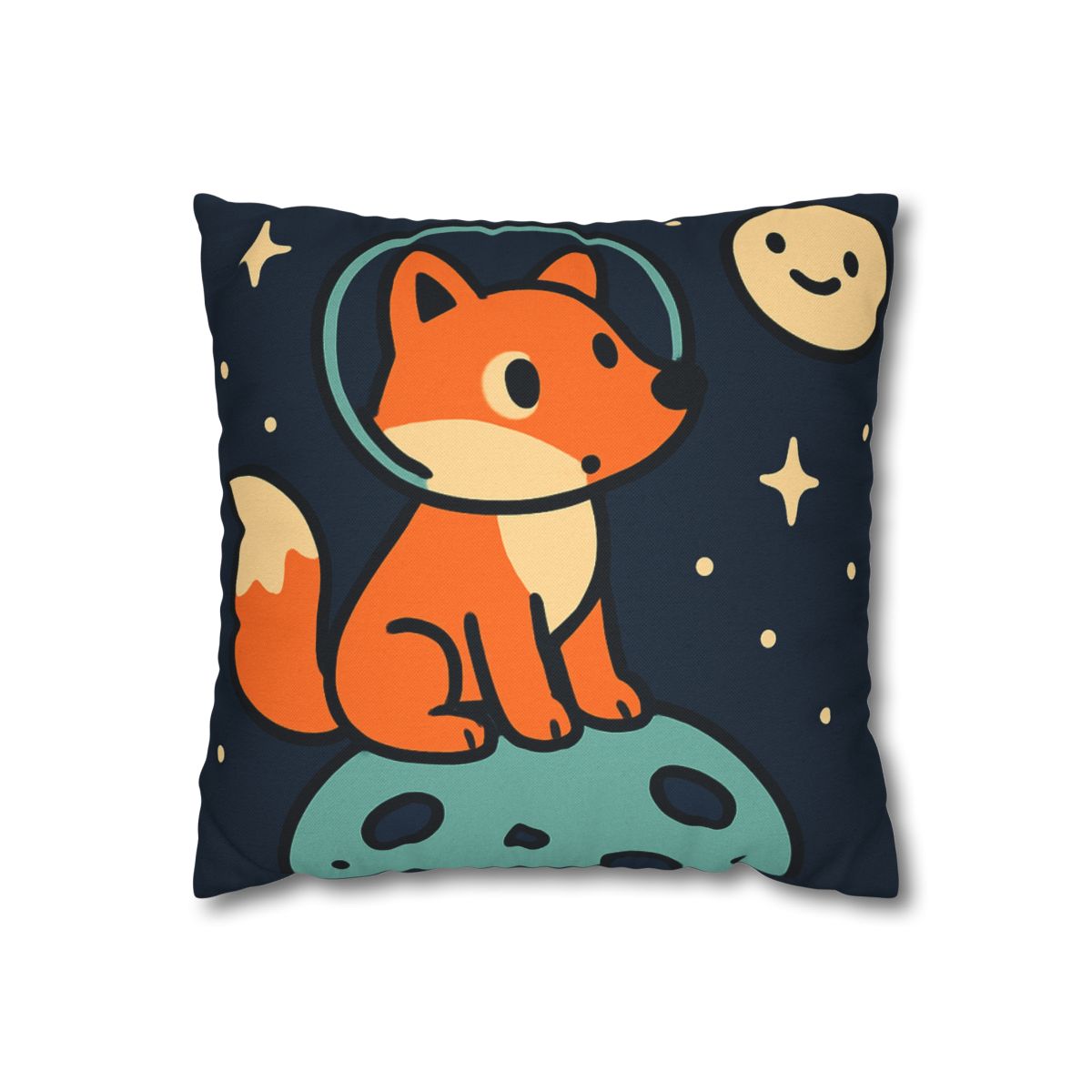 Starlight Explorer Fox unique gift pillow cases