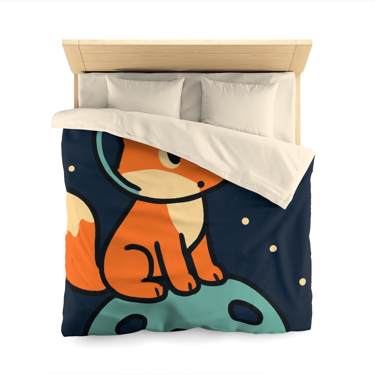 Starlight Explorer Fox soft comforter duvets