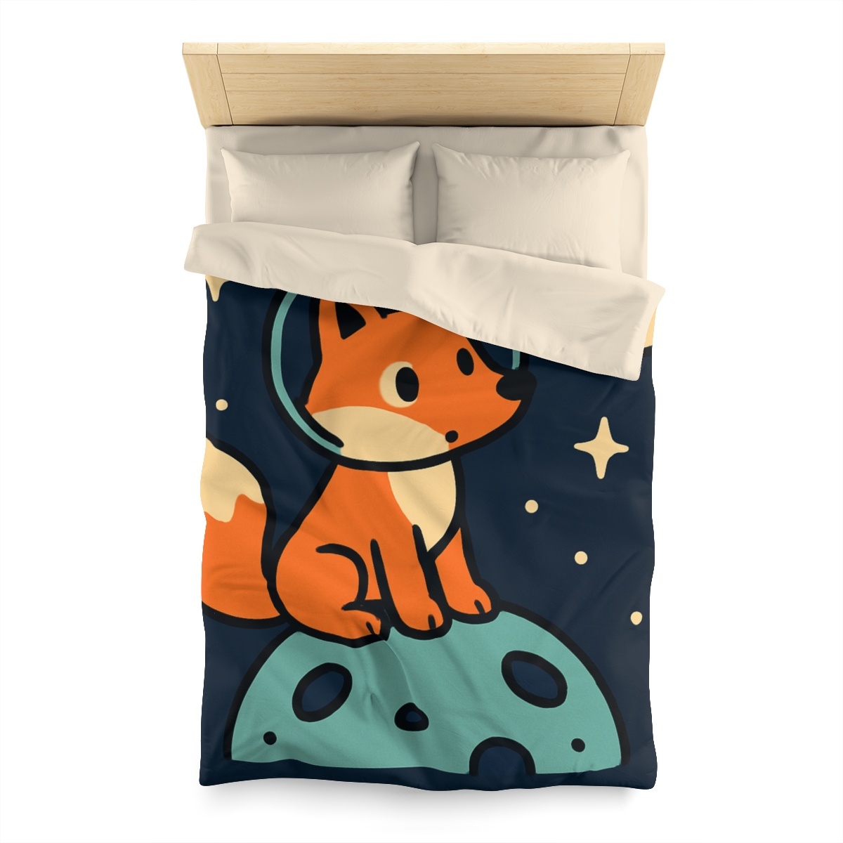 Starlight Explorer Fox soft comforter duvets
