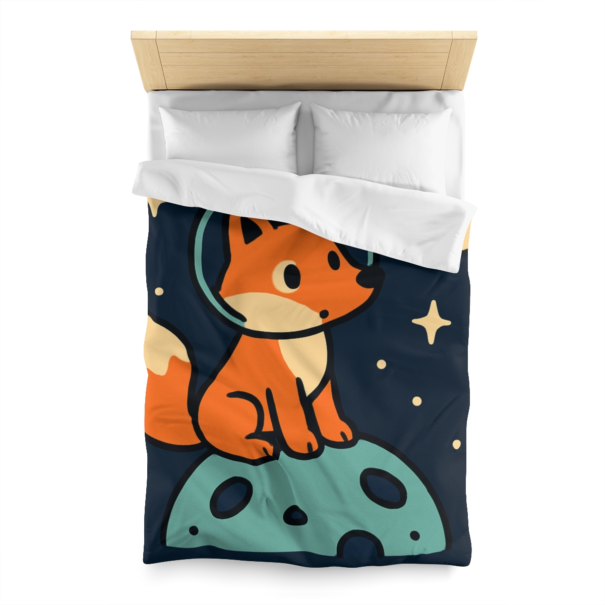 Starlight Explorer Fox soft comforter duvets