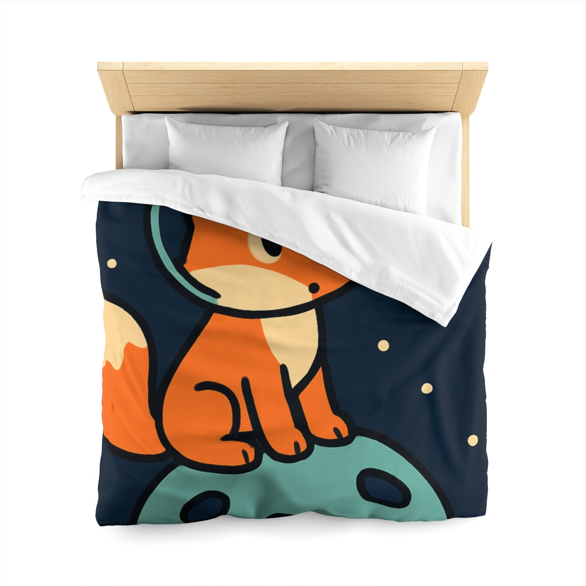 Starlight Explorer Fox soft comforter duvets