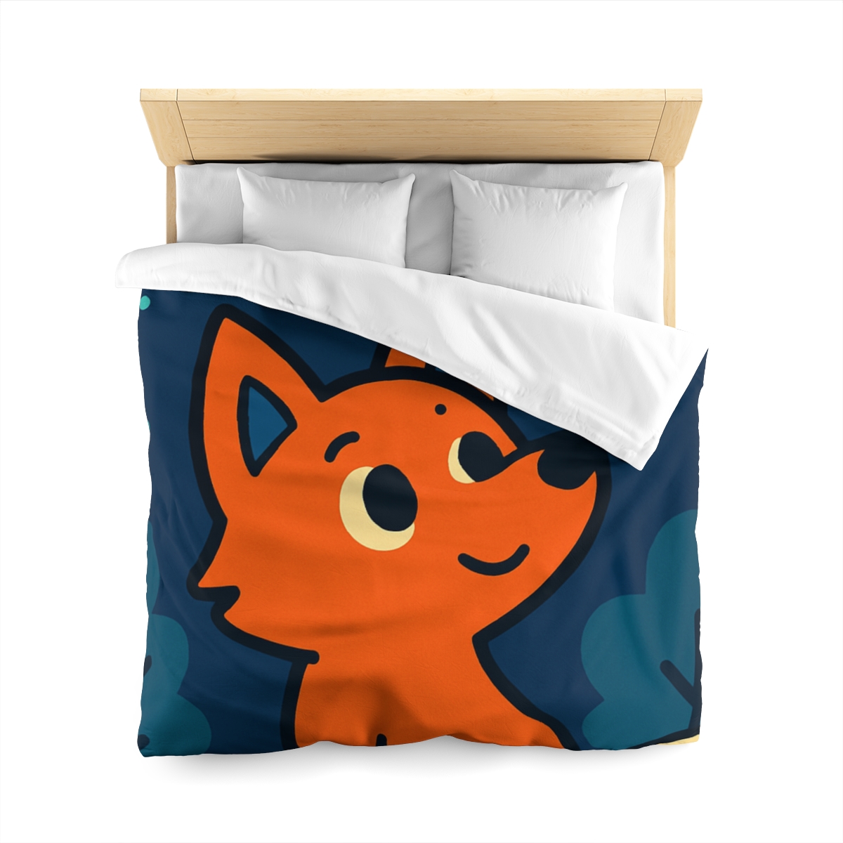 Starlight Forest Fox custom duvets