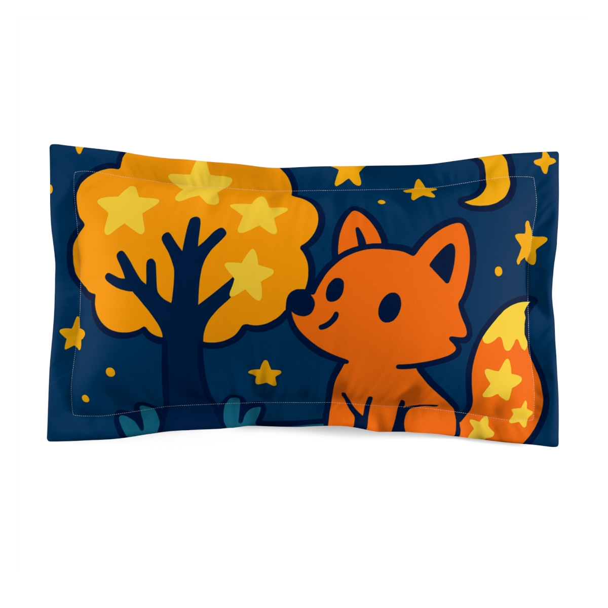 Starlight Forest Fox comfortable bed pillows