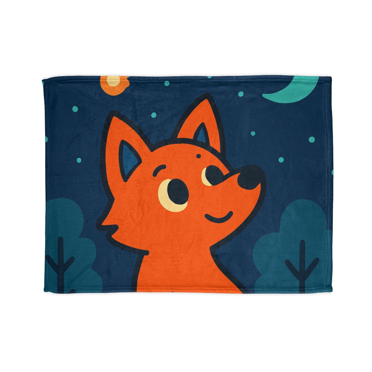 Starlight Forest Fox warm winter blankets