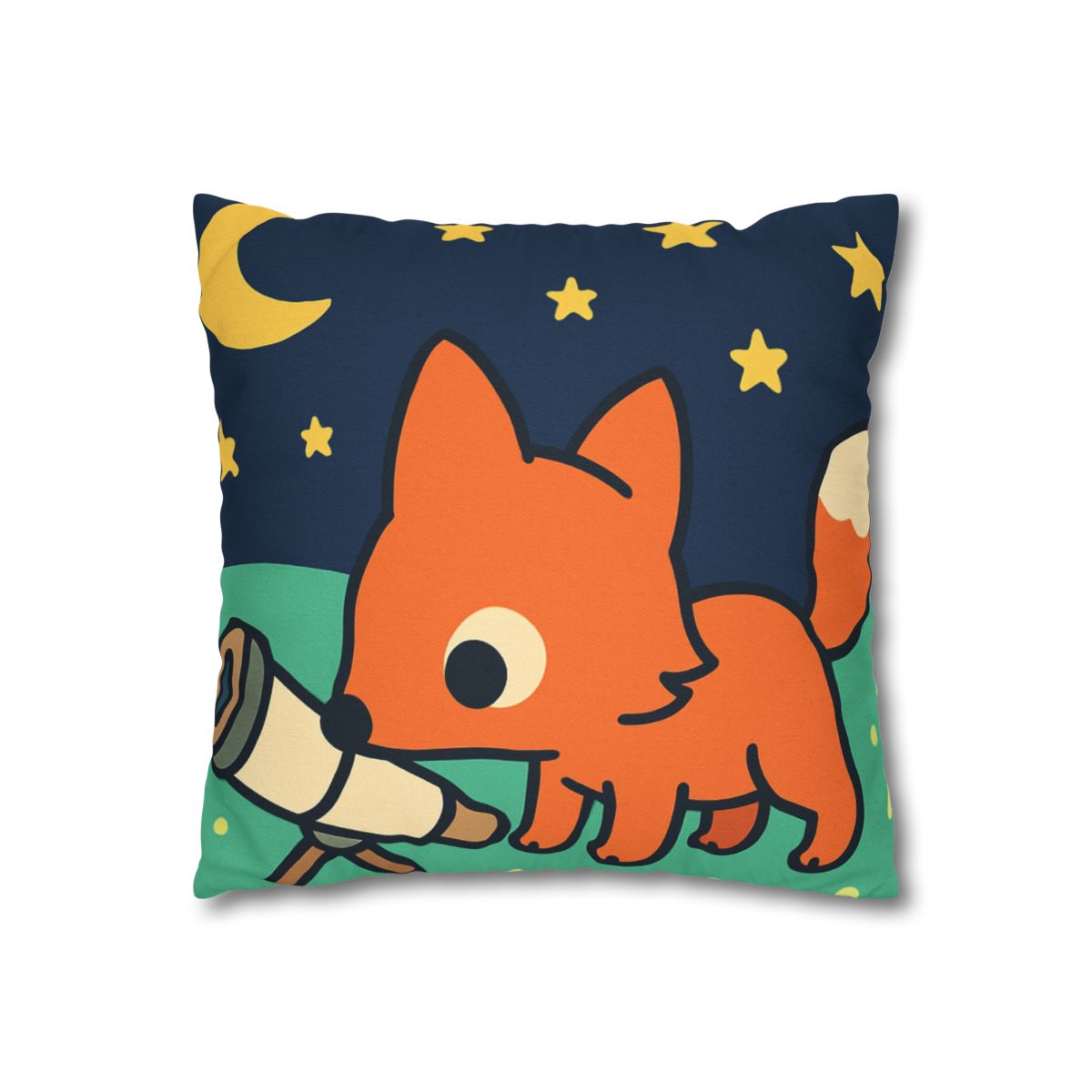 Starlight Safari Fox custom pillow cases