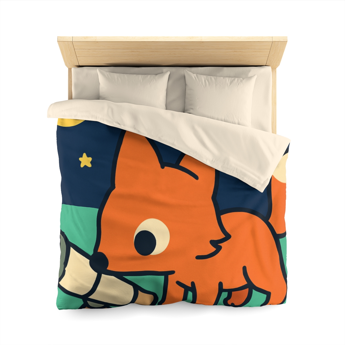 Starlight Safari Fox stylish duvet covers