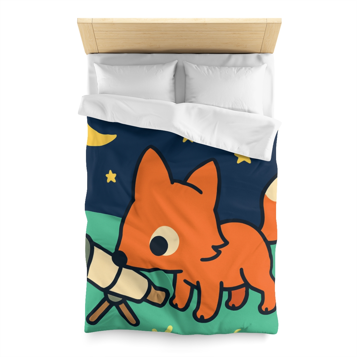 Starlight Safari Fox stylish duvet covers