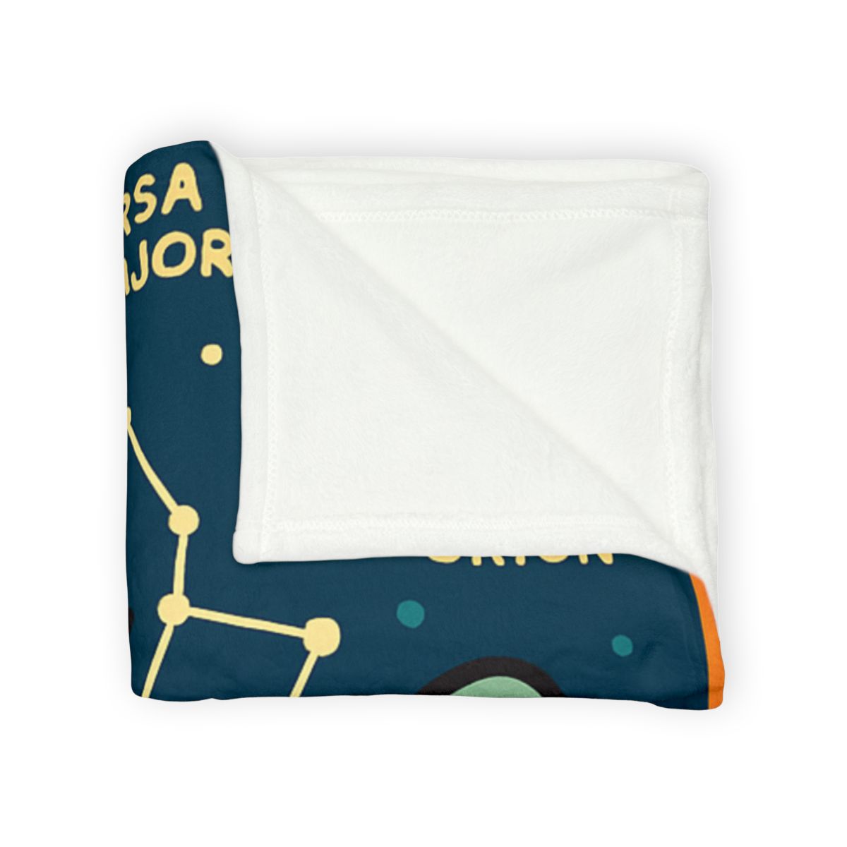Starlight Science Fox personalized cozy blankets