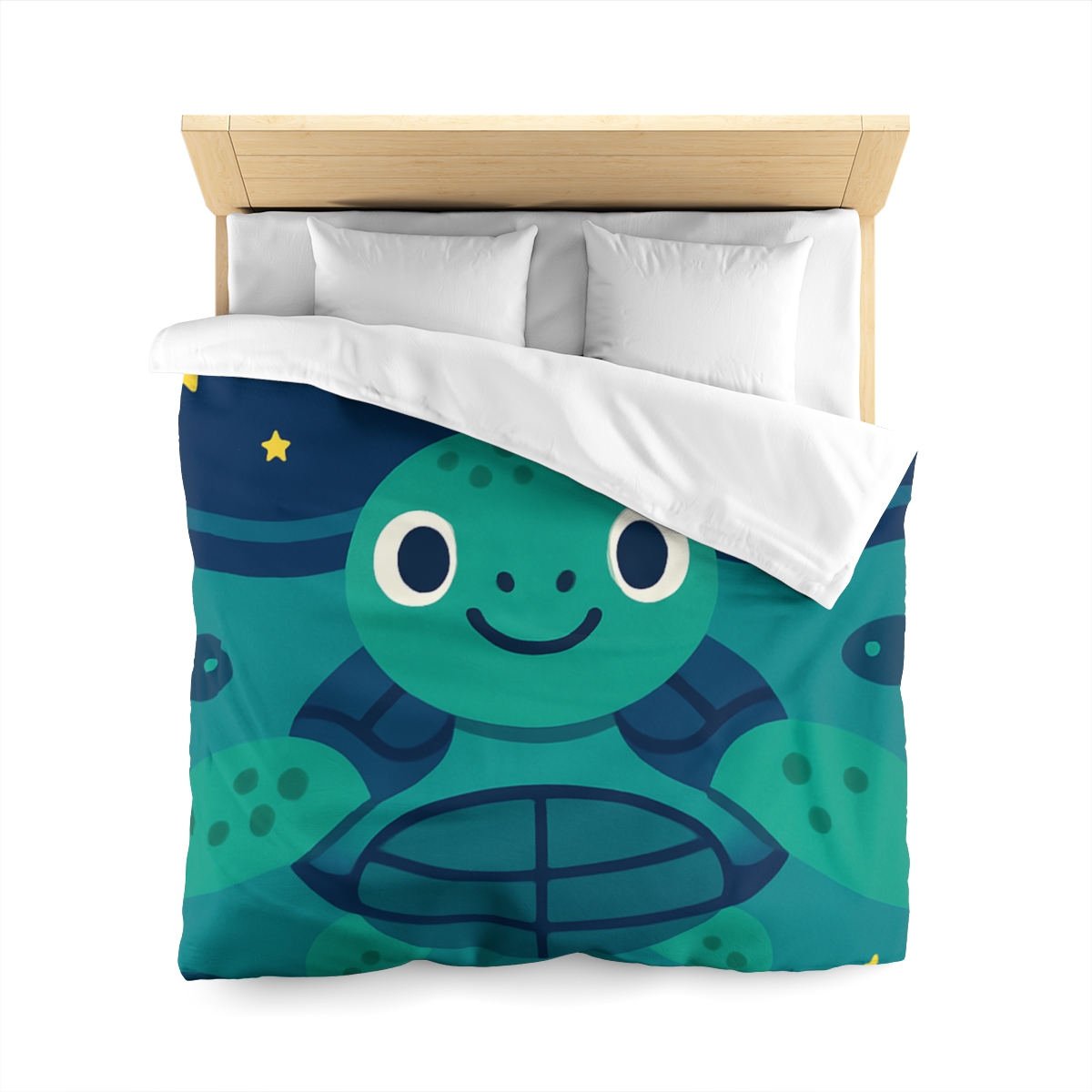 Starlight Sea Turtle unique patterned duvets