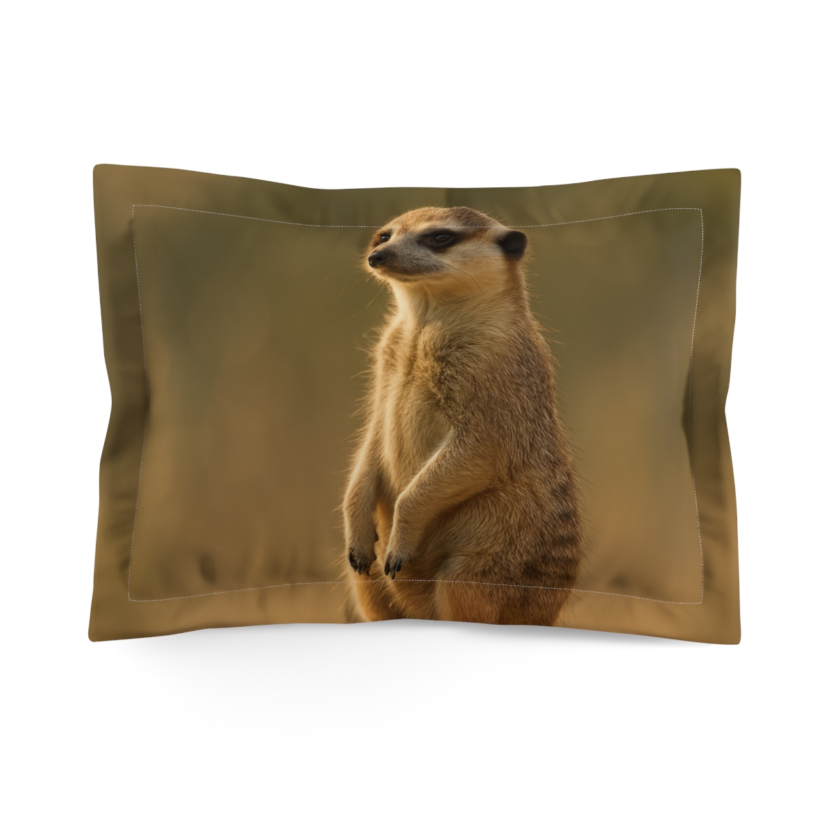 Starlight Sentinel Meerkat designer printed pillows