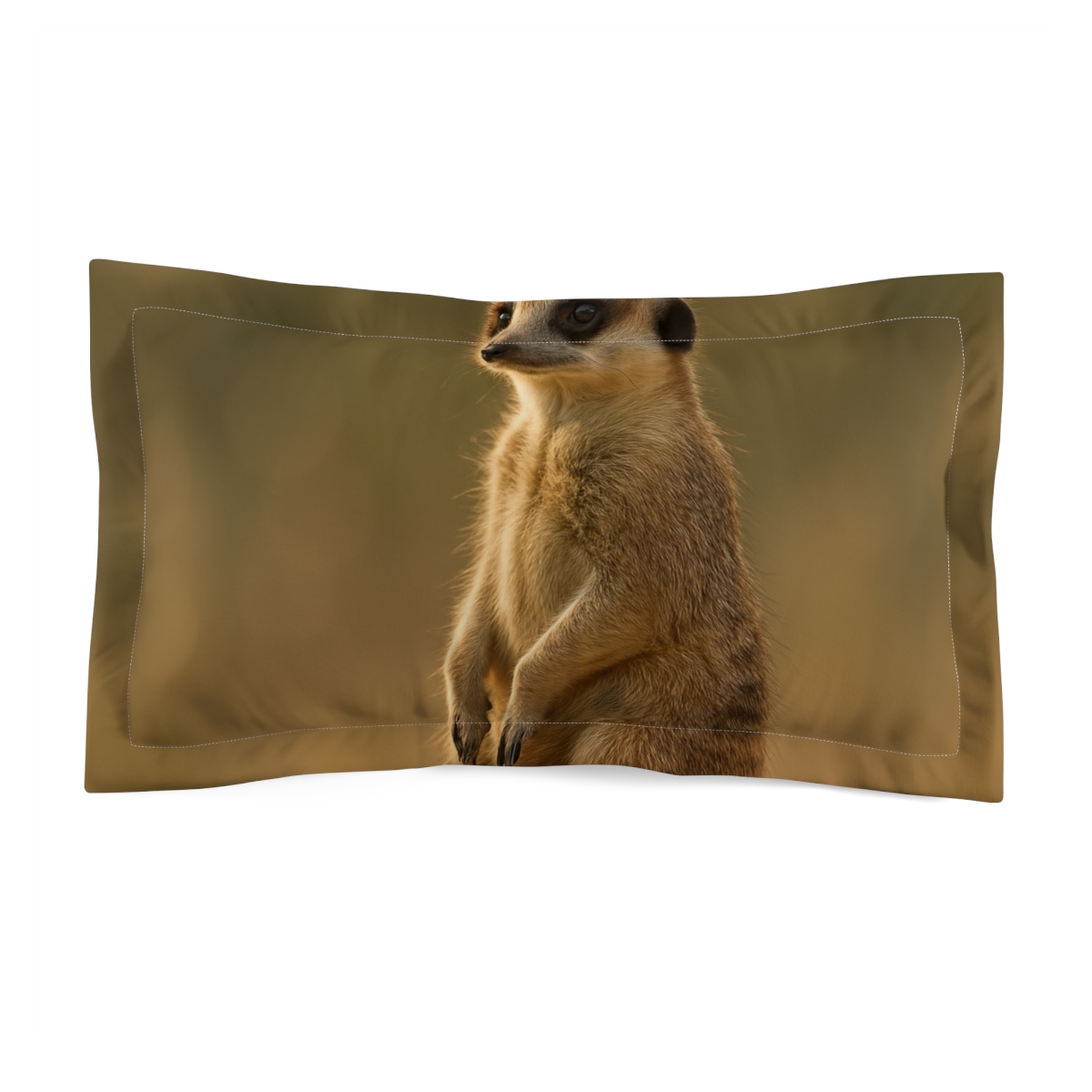 Starlight Sentinel Meerkat designer printed pillows