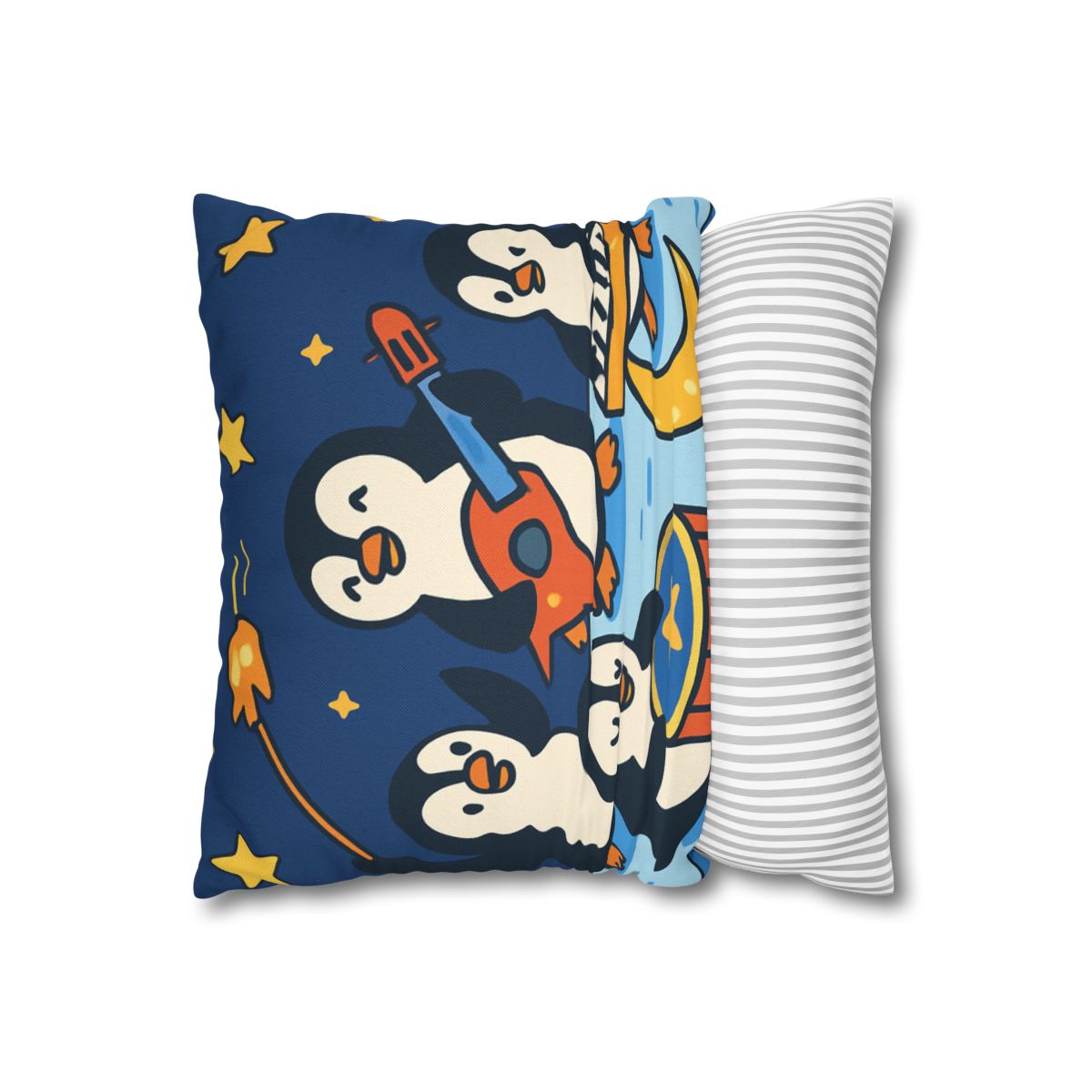 Starlight Symphony Penguin Band unique gift pillow cases