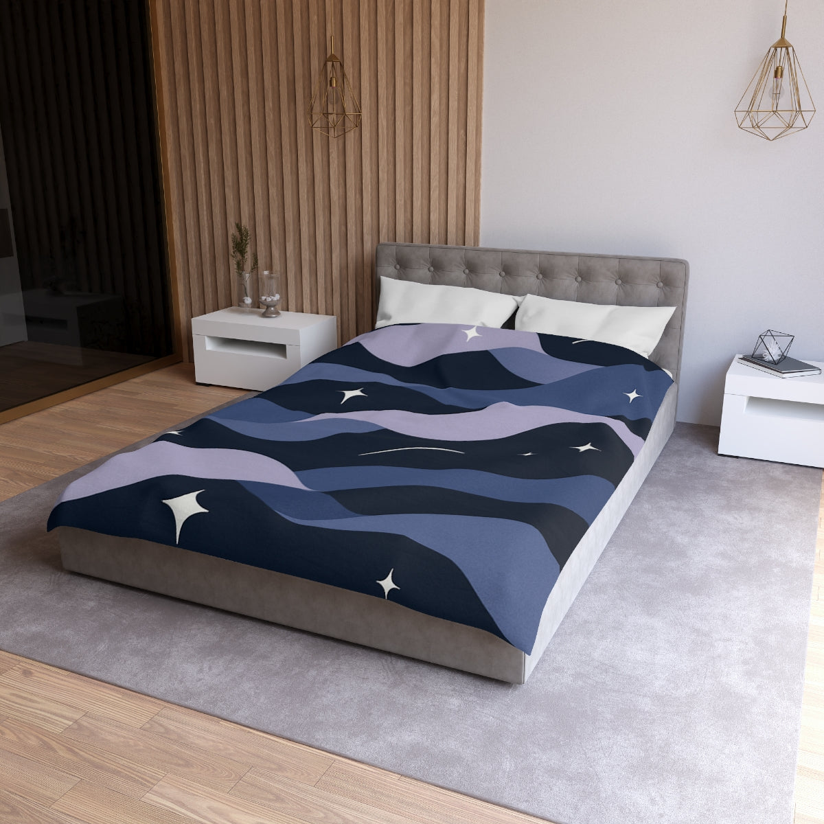 Starlight Veil Cascade Duvet