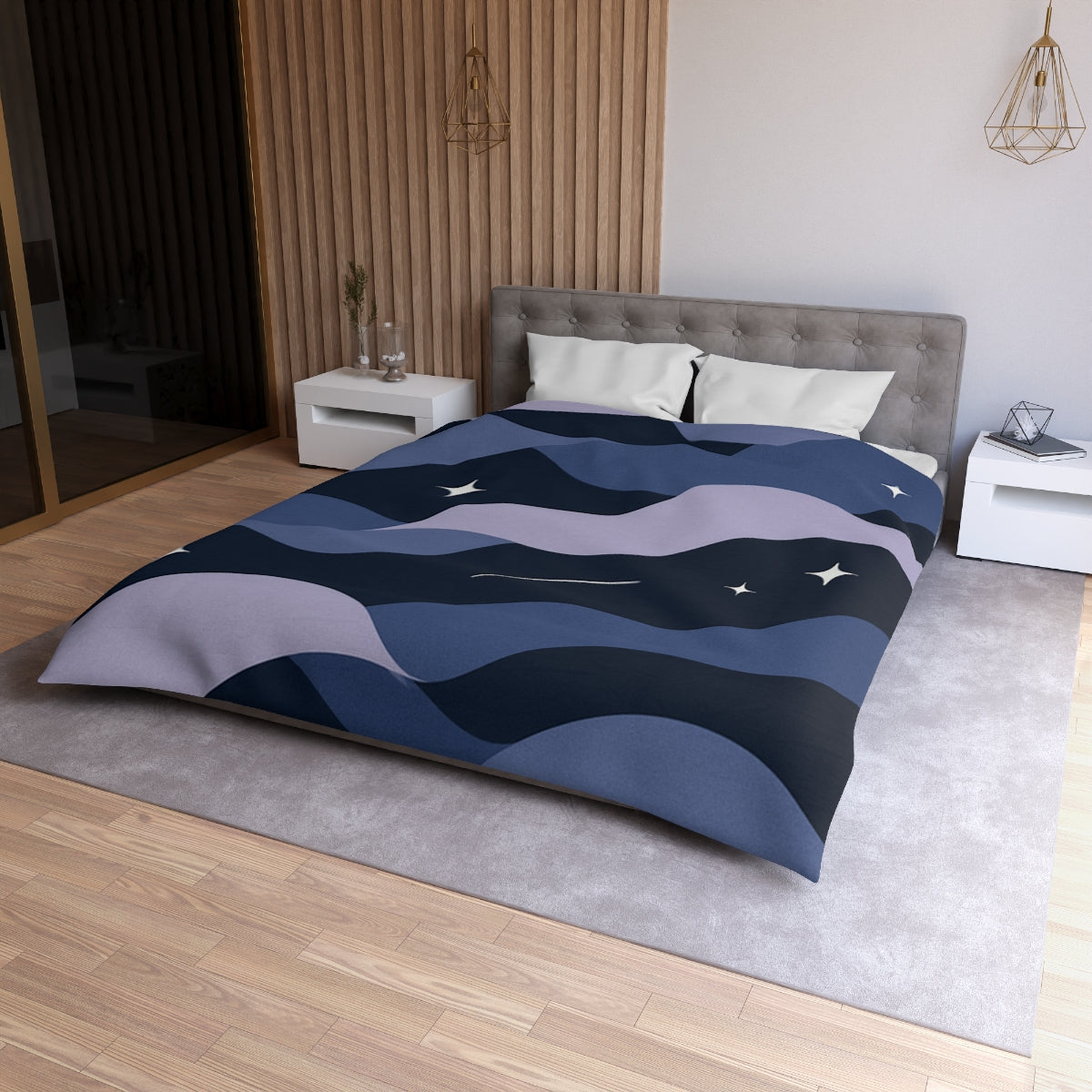 Starlight Veil Cascade Duvet