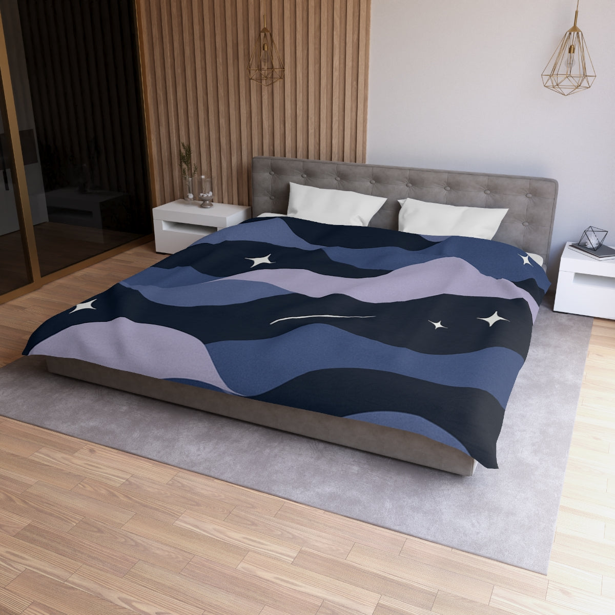Starlight Veil Cascade Duvet