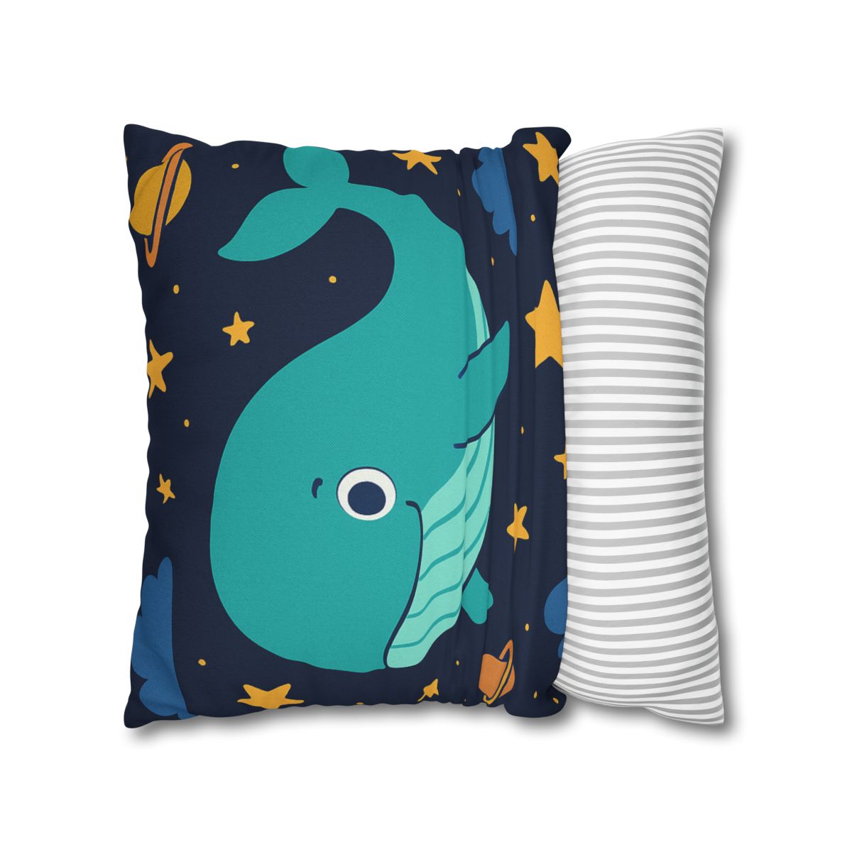 Starlight Whale Adventure unique gift pillow cases
