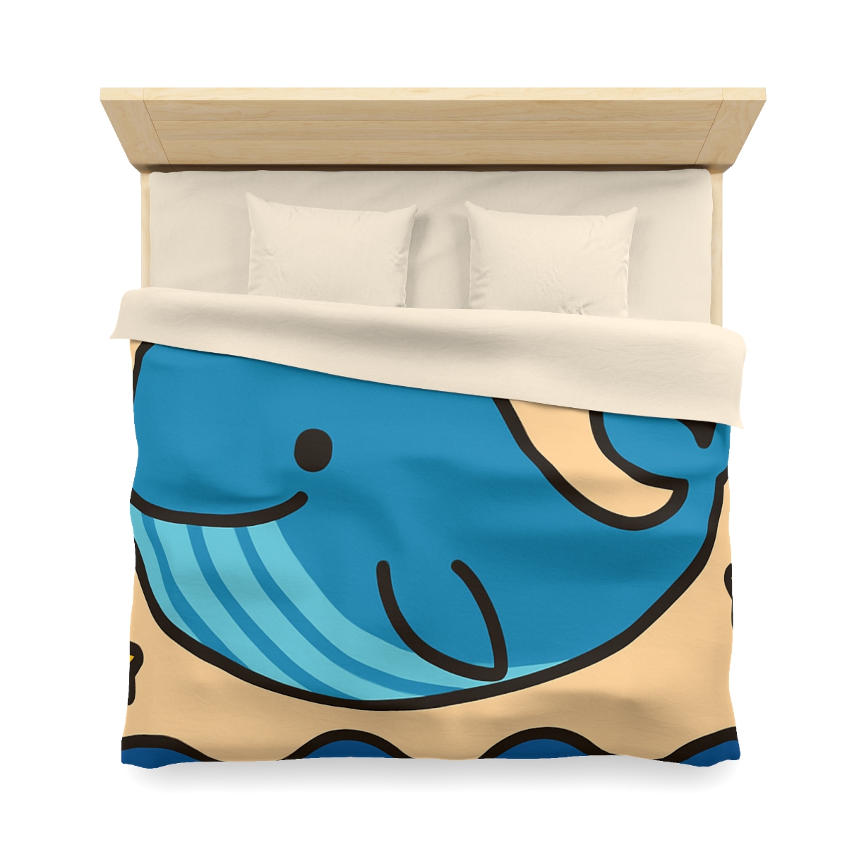 Starlight Whale Voyage custom duvets