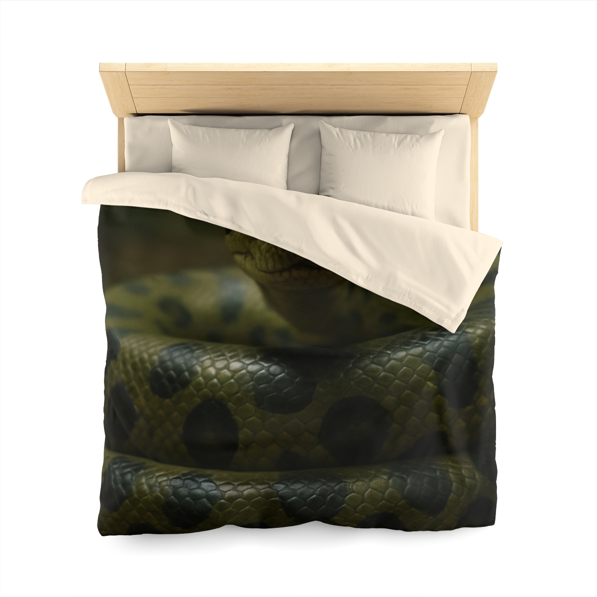 Starlit Coil Green Anaconda trendy bedroom duvets