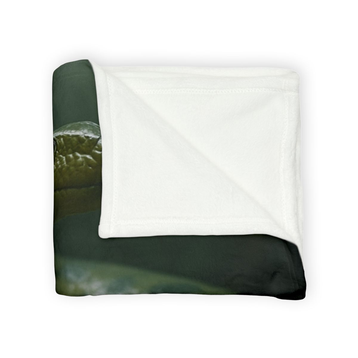 Starlit Coil Green Anaconda trendy patterned blankets