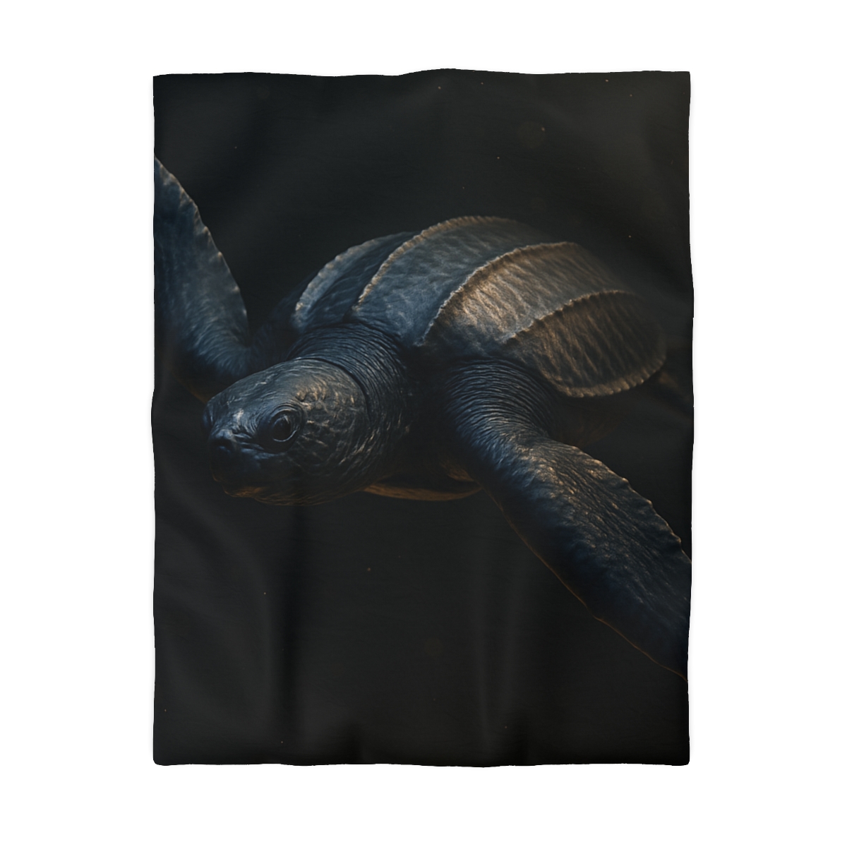 Starlit Drift Leatherback Sea Turtle unique patterned duvets