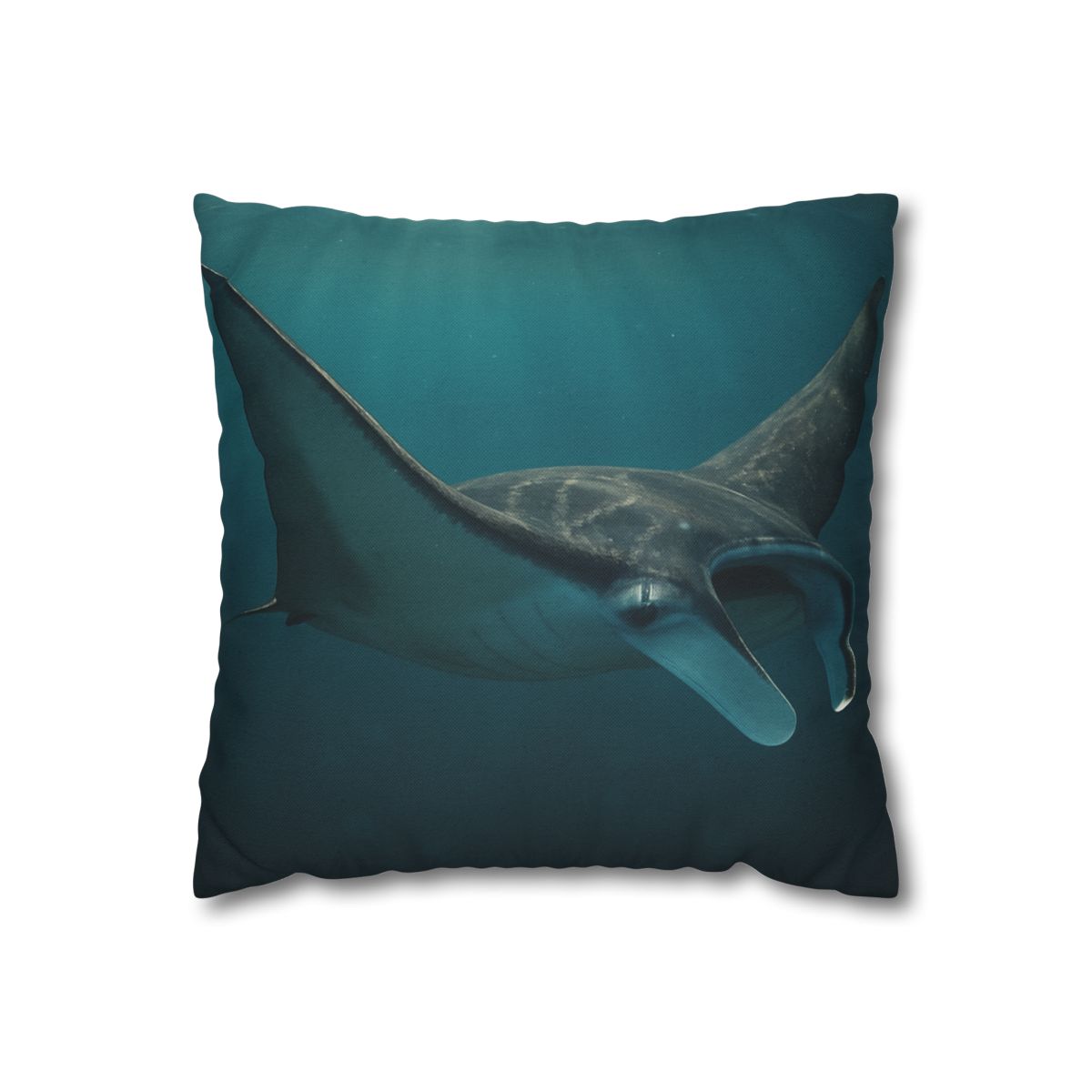 Starlit Drift Manta Ray designer print pillow cases