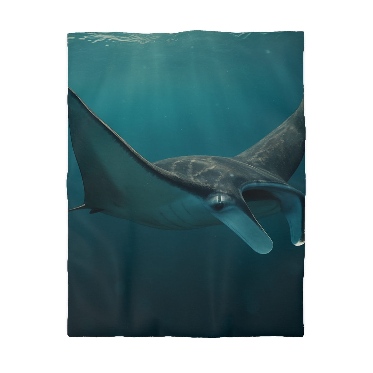 Starlit Drift Manta Ray custom duvets