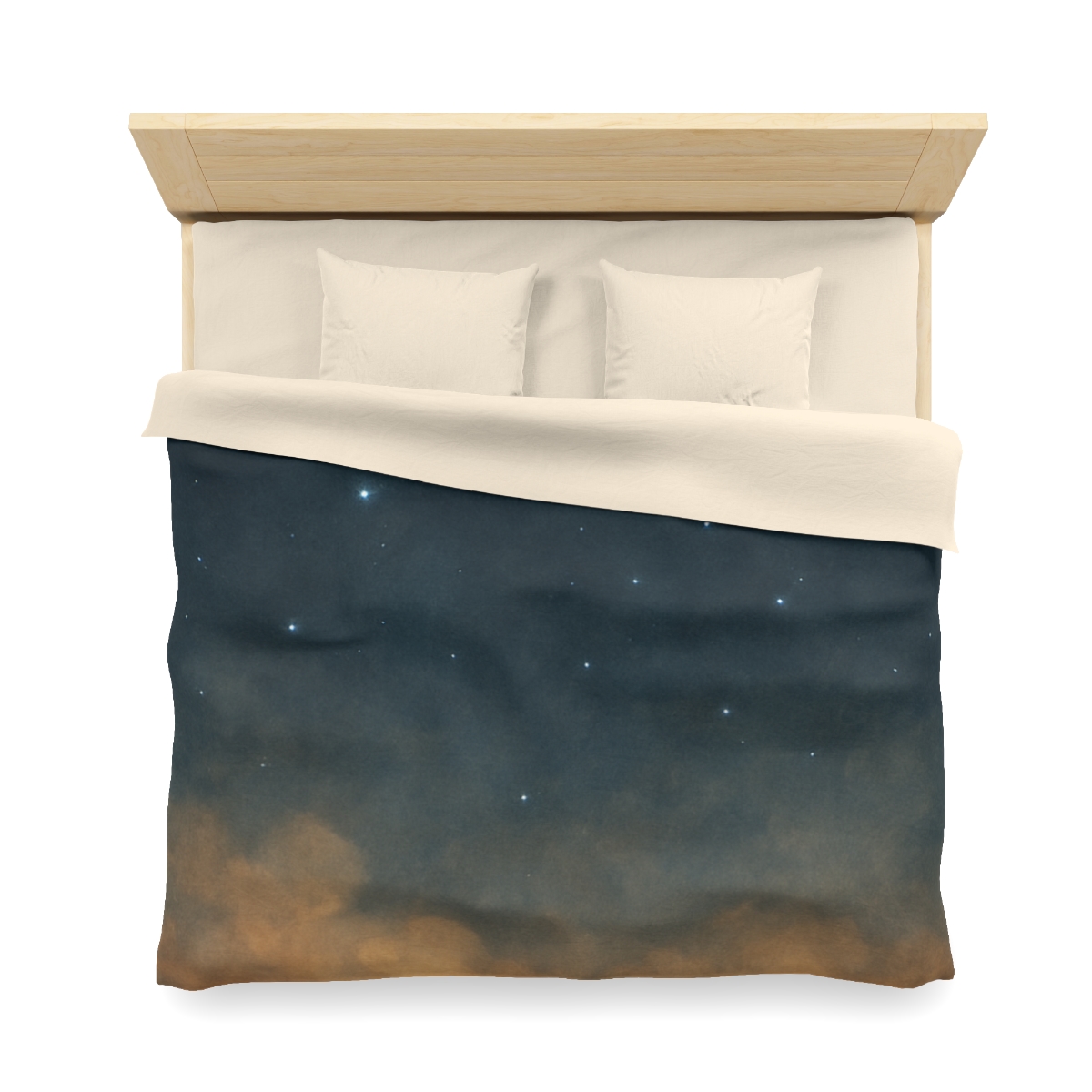 Starlit Dust Horizon personalized bedding duvets