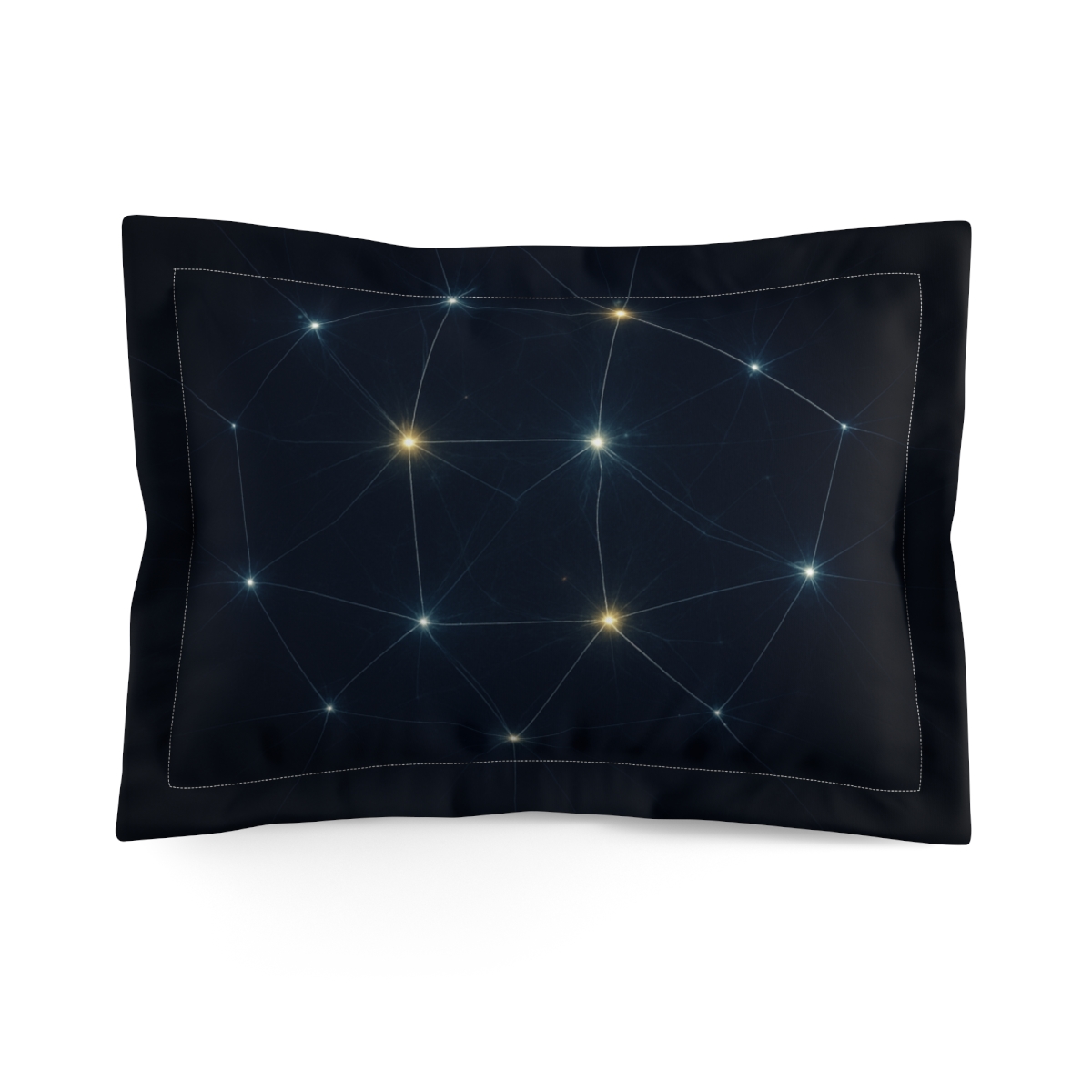 Starlit Echo Lattice custom pillows